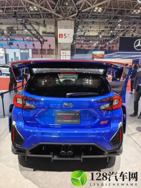 实拍斯巴鲁PERFORMANCE-B STI概念车：传奇可以复活，量产成本不低-2