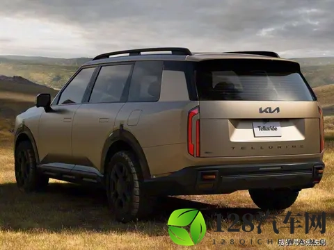 起亚全新中大型SUV官图，外观很方正硬朗，两种前脸，2+2+3座椅-2