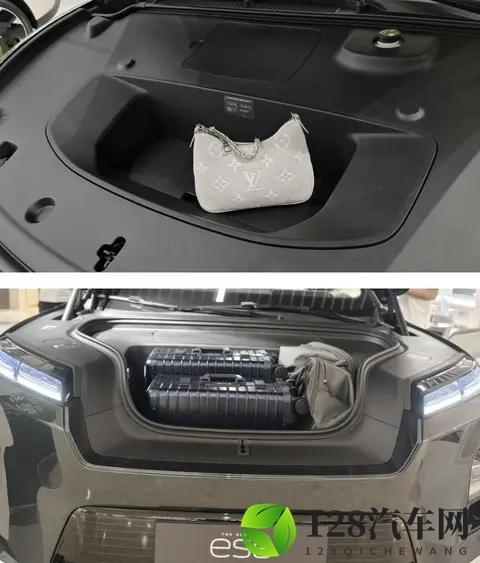 蔚来ES8的前备舱，230L大容积，用起来有多爽？-2