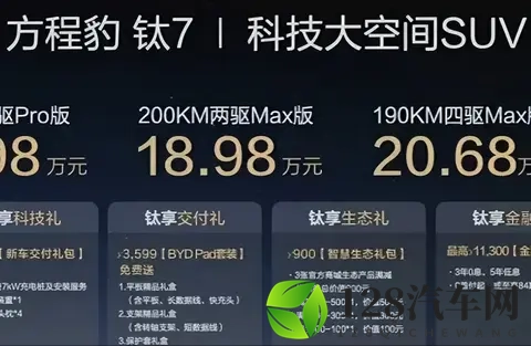 1798万起!方程豹钛7上市,插混方盒子市场变天了-2