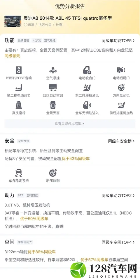 16万多拿下陆地公务舱，14款奥迪A8L，尊享驾驭体验-1