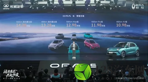 欧拉5正式开启预售 定位纯电紧凑型SUV，预售价1098万起-1