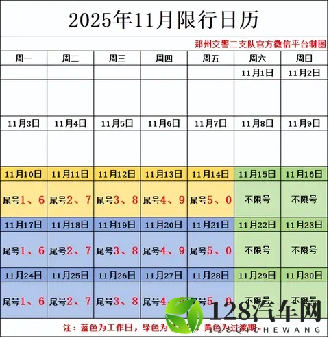 2025最新郑州车主注意！机动车限行措施下周开始，这些细节请查收-2