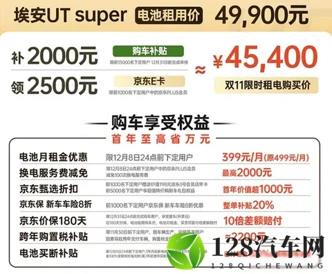 埃安UT上市，京东卖车，换电99秒真能行？-1