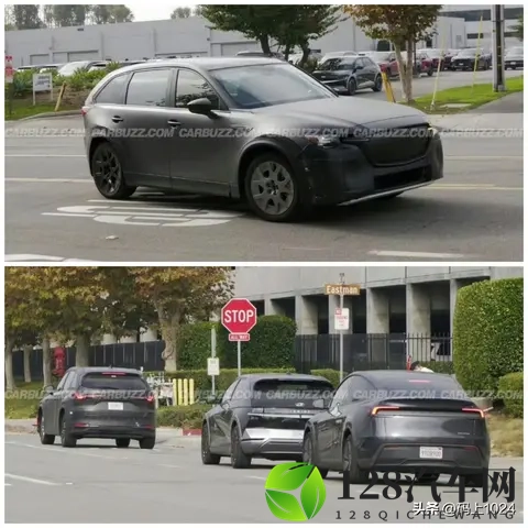 马自达电动SUV加州首曝！前轮位置都改了，剑指特斯拉Model Y！-3