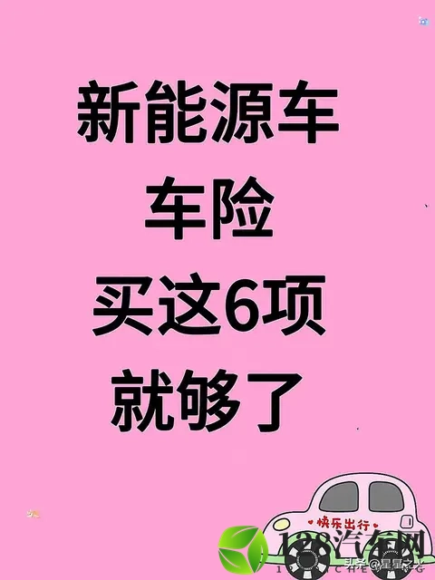 新能源车车险买这6项就够了-1