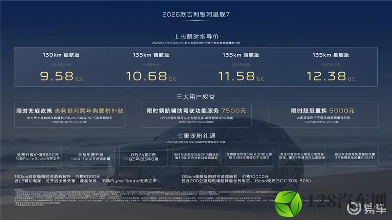 2026款吉利银河星舰7，内卷再升级，焕新而来-1