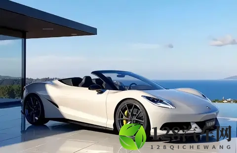 不是概念车！腾势Z敞篷跑车实车上路，方向盘折叠震撼全场！-2